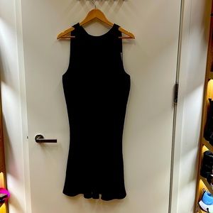 THEORY size 12 halter style tie back dress